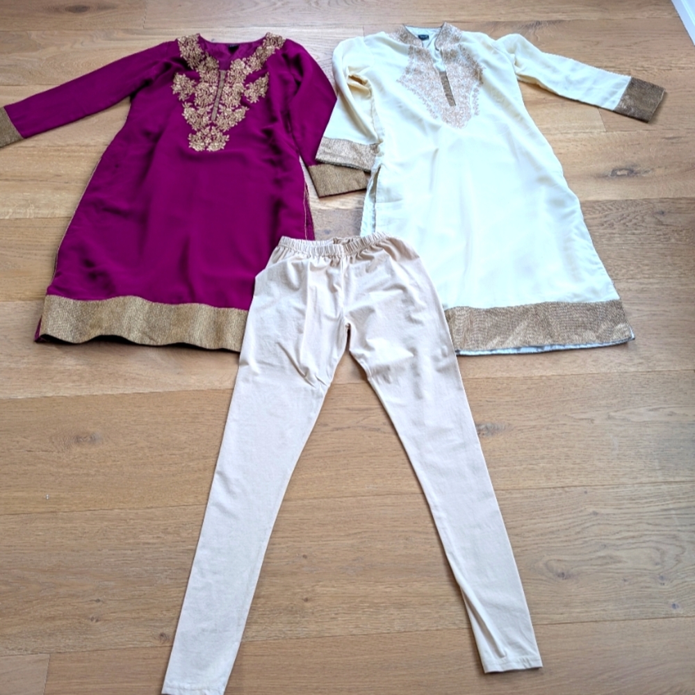 Salwaars with Leggings, Size Small
